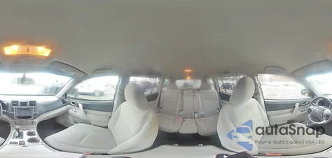 2013 Toyota Highlander Base из США, поврежденный, VIN 5TDBK3EH6DS205599